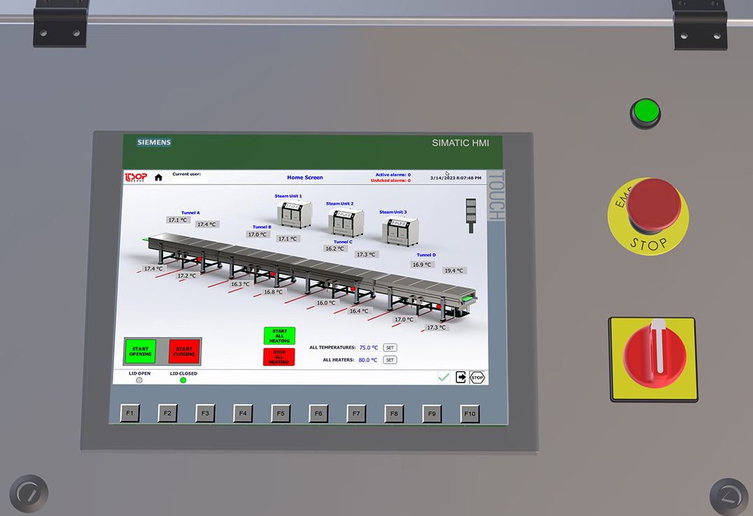 CONTROL PANNEL TOUCH SCREEN