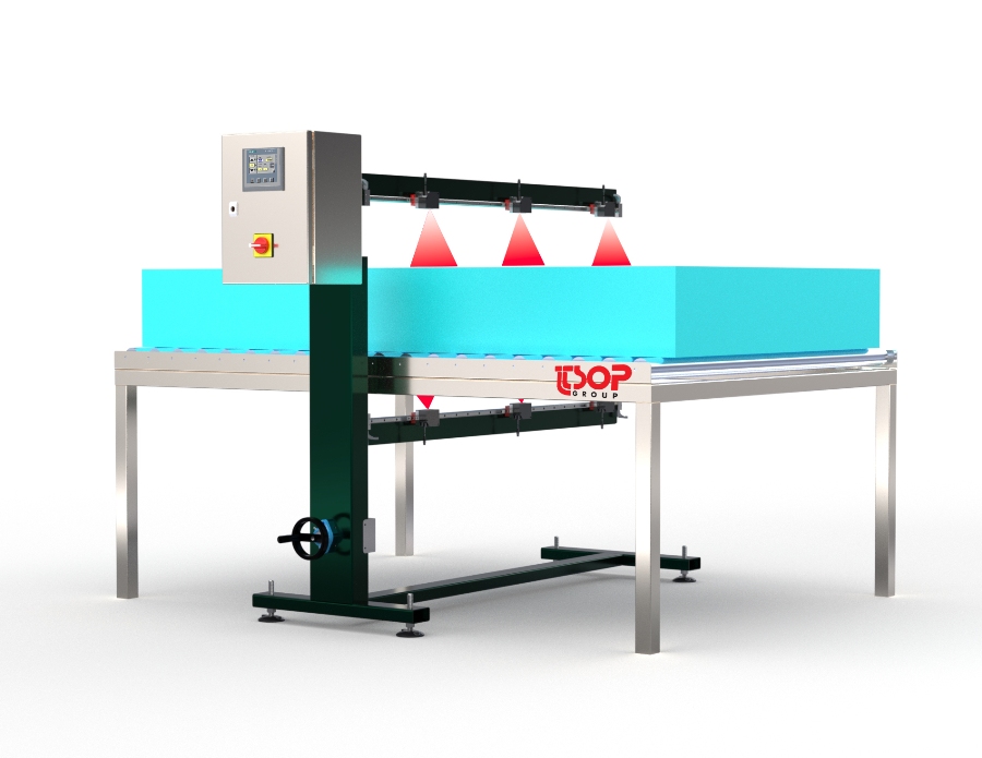 XPS_foam_thickness_and_width_measuring